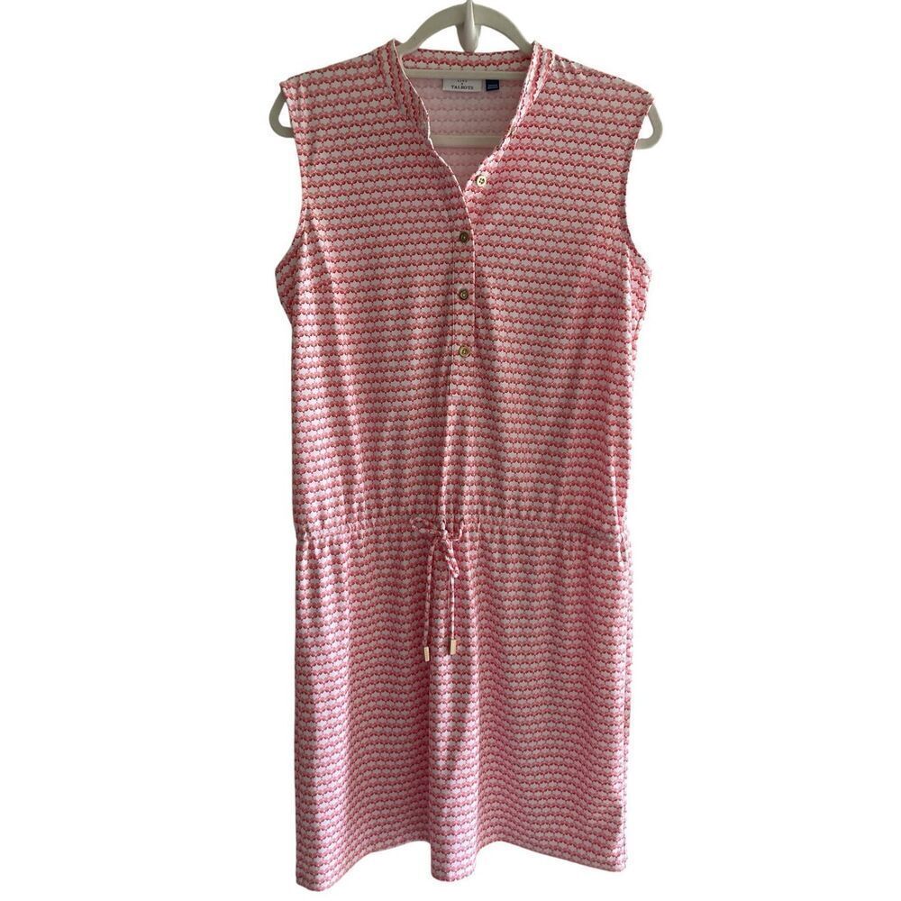 Talbots Cabana Life Summer Dress Women’s Size Medium Swim Cover-Up Tie Waist
